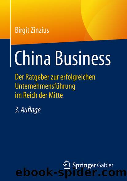 China Business by Birgit Zinzius