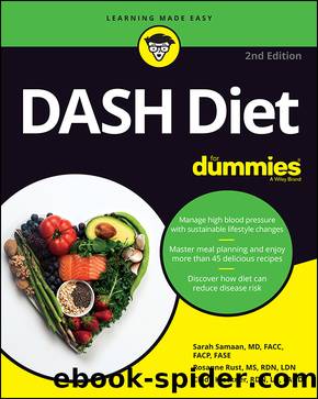 DASH Diet For Dummies by Rosanne Rust & Cindy Kleckner