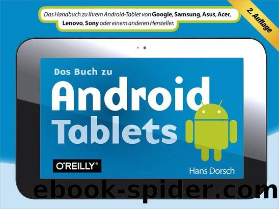 Das Buch zu Android Tablets by Hans Dorsch