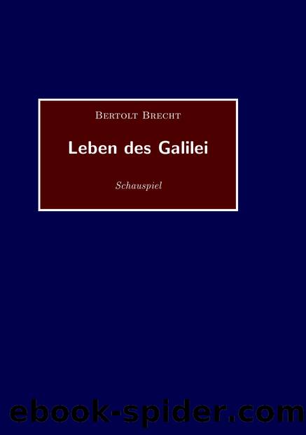 Das Leben Des Galilei by Bertolt Brecht