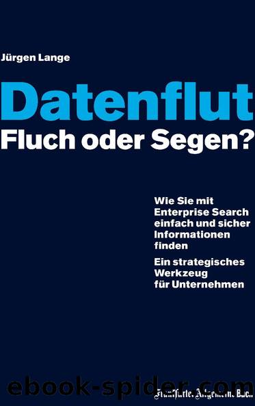 Datenflut-Fluch oder Segen? by Jürgen Lange