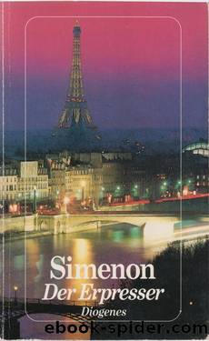 Der Erpresser by Simenon Georges