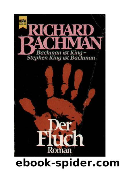 Der Fluch by Stephen King - Richard Bachman