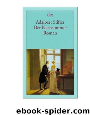 Der Nachsommer by Stifter Adalbert