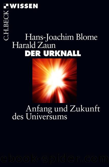 Der Urknall by Hans-Joachim Blome;Harald Zaun;