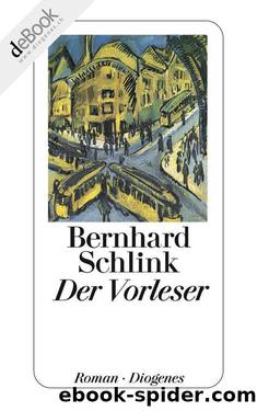 Der Vorleser (Diogenes Taschenbuch, 22953) (German Edition) by Bernhard Schlink