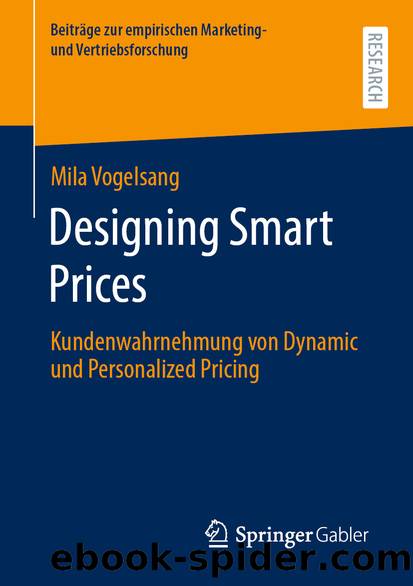 Designing Smart Prices by Mila Vogelsang