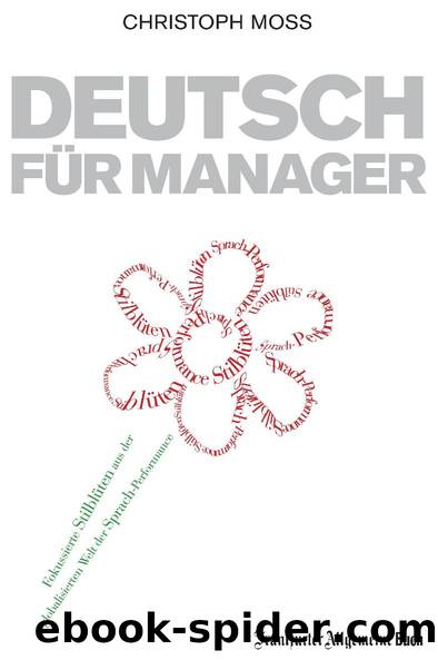 Deutsch Für Manager by Christoph Moss