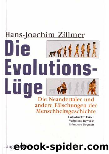 Die Evolutions-Lüge by Hans-Joachim Zillmer