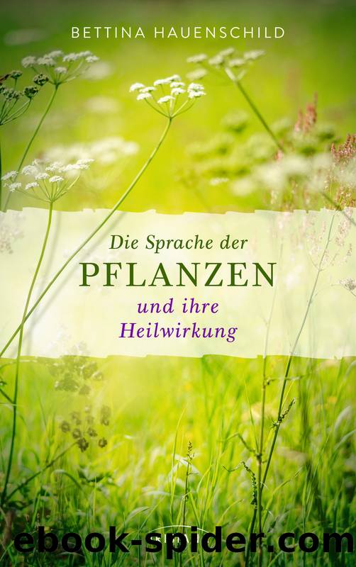 Die Sprache der Pflanzen und ihre Heilwirkung by Hauenschild Bettina