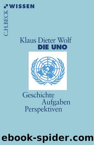 Die UNO by Klaus Dieter Wolf