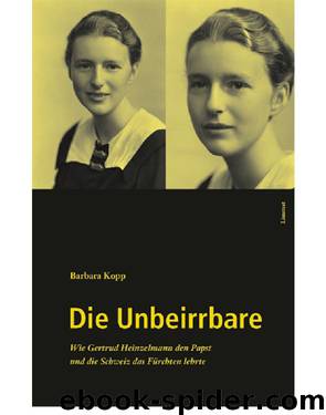 Die Unbeirrbare by Barbara Kopp