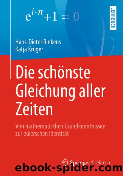 Die schönste Gleichung aller Zeiten by Hans-Dieter Rinkens & Katja Krüger