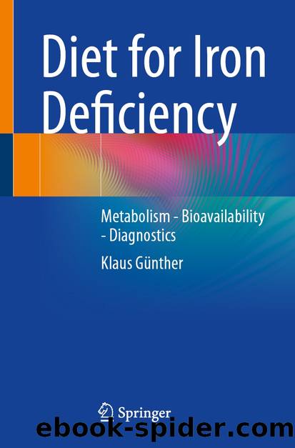 Diet for Iron Deficiency by Klaus Günther