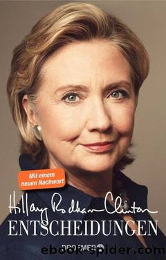 ENTSCHEIDUNGEN by Hillary Rodham Clinton