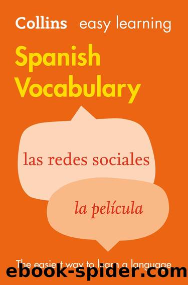 Easy Learning Spanish Vocabulary by Collins Dictionaries