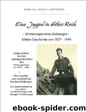 Eine Jugend in Hitlers Reich by Döring-Ernst von Gottberg