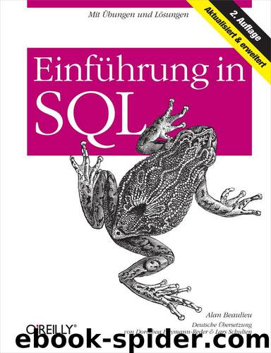 Einführung in SQL by Alan Beaulieu