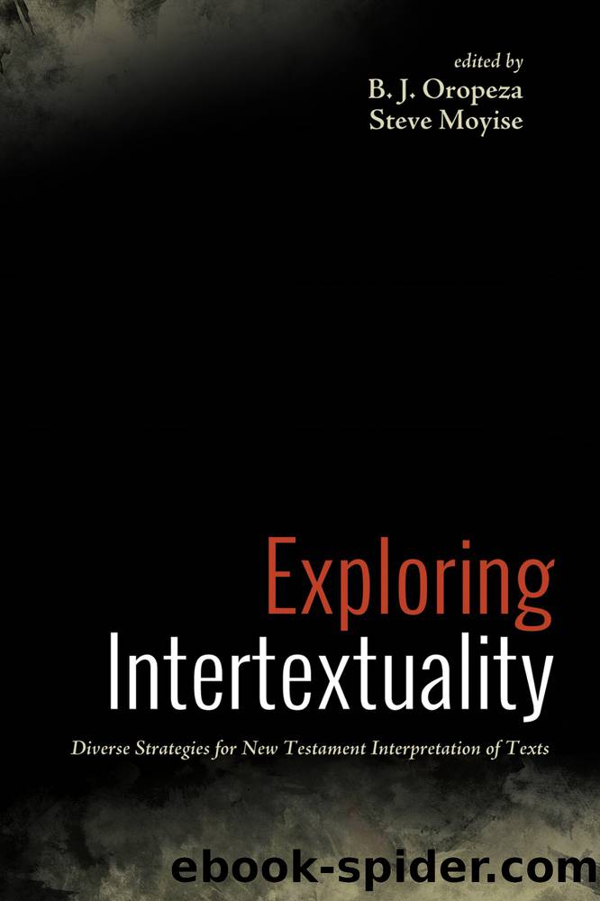 Exploring Intertextuality by Oropeza B. J.;Moyise Steve;