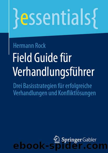 Field Guide für Verhandlungsführer by Hermann Rock