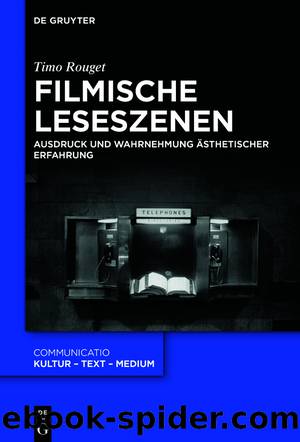 Filmische Leseszenen by Timo Rouget
