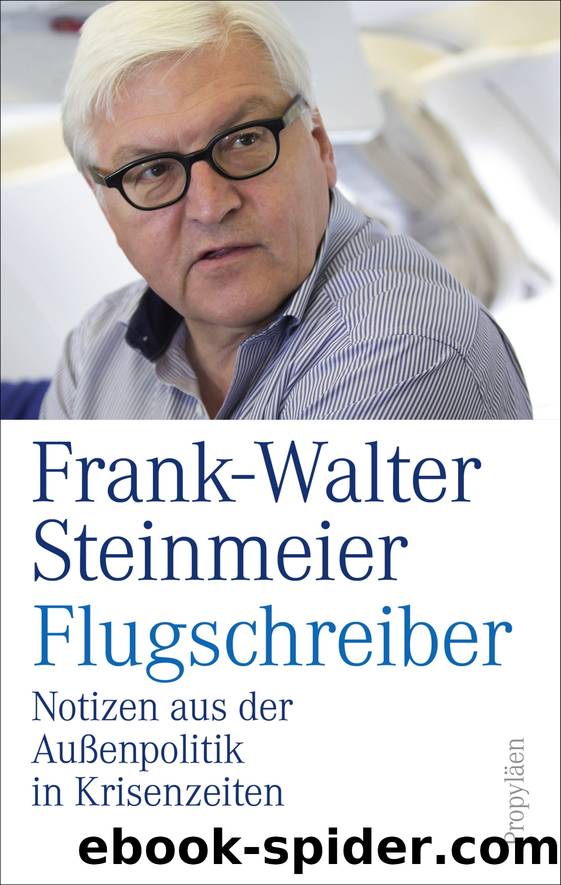 Flugschreiber by Frank-Walter Steinmeier
