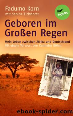Geboren im Großen Regen. Mein Leben zwischen Afrika und Deutschland - Mit einem Vorwort von Karlheinz Böhm by Fadumo Korn