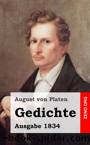 Gedichte by August von Platen
