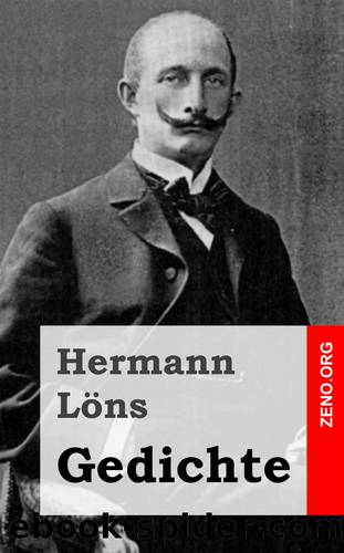 Gedichte by Hermann Löns