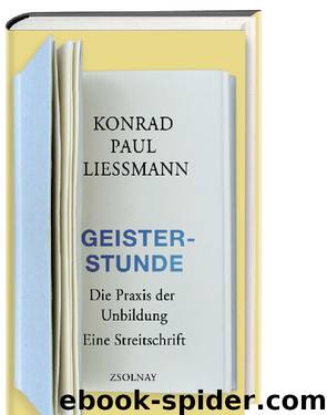 Geisterstunde by Konrad Paul Liessmann