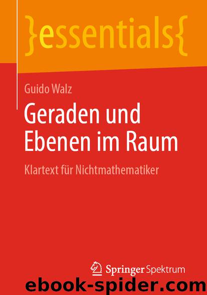 Geraden und Ebenen im Raum by Guido Walz