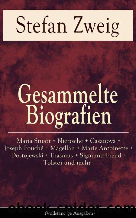 Gesammelte Biografien (B00TDNHK4O) by Stefan Zweig