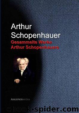 Gesammelte Werke Arthur Schopenhauers (German Edition) by Schopenhauer Arthur