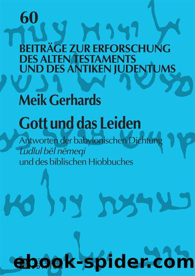 Gott und das Leiden by Meik Gerhards
