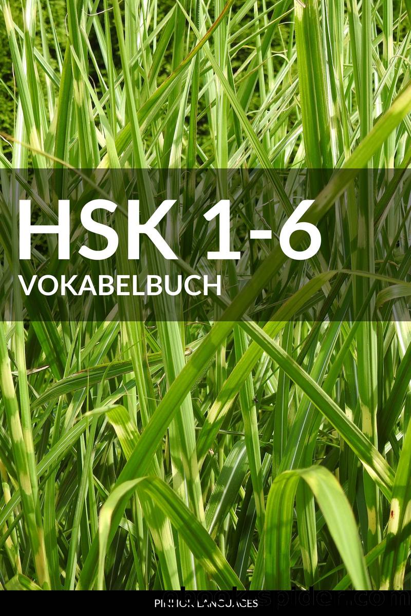 HSK 1-6 Vokabelbuch by Pinhok Languages