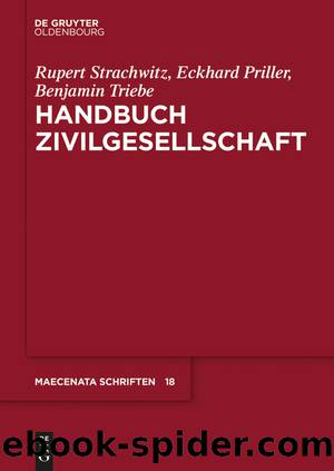 Handbuch Zivilgesellschaft by Rupert Graf Strachwitz Eckhard Priller Benjamin Triebe