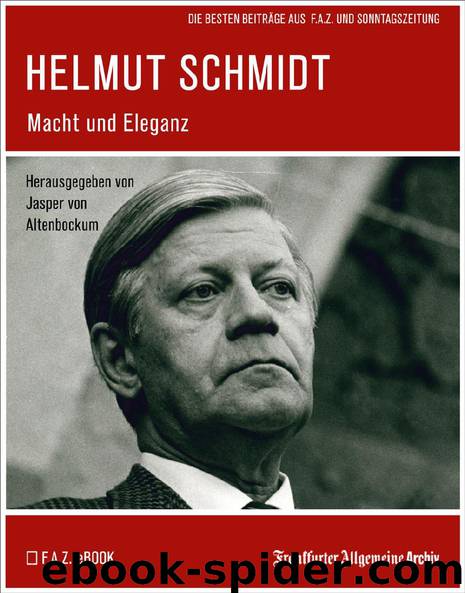 Helmut Schmidt by Frankfurter Allgemeine Archiv