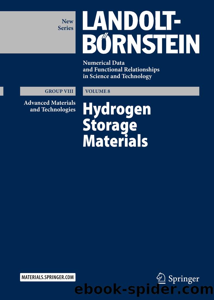 Hydrogen Storage Materials by Emil Burzo