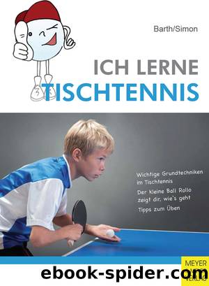 Ich lerne Tischtennis by Katrin Barth & Evelyn Simon