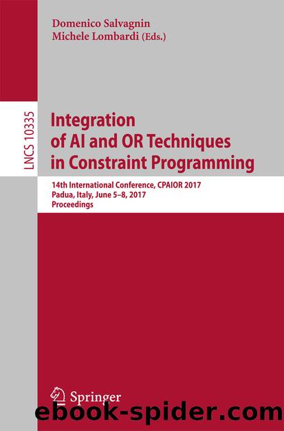 Integration of AI and OR Techniques in Constraint Programming by Domenico Salvagnin & Michele Lombardi