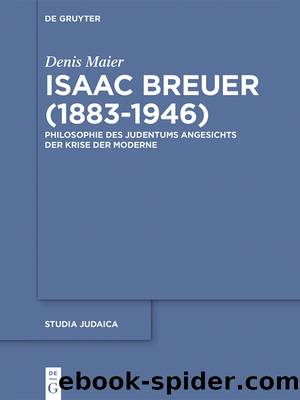 Isaac Breuer (1883â1946) by Denis Maier