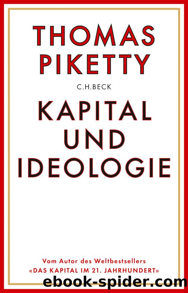Kapital und Ideologie by Thomas Piketty