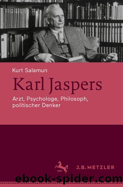 Karl Jaspers by Kurt Salamun