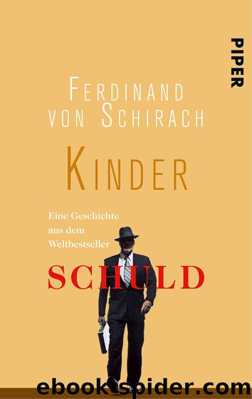 Kinder by von Schirach Ferdinand