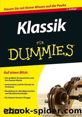Klassik für Dummies (German Edition) by David Pogue & Scott Speck