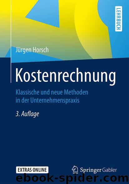 Kostenrechnung by Jürgen Horsch