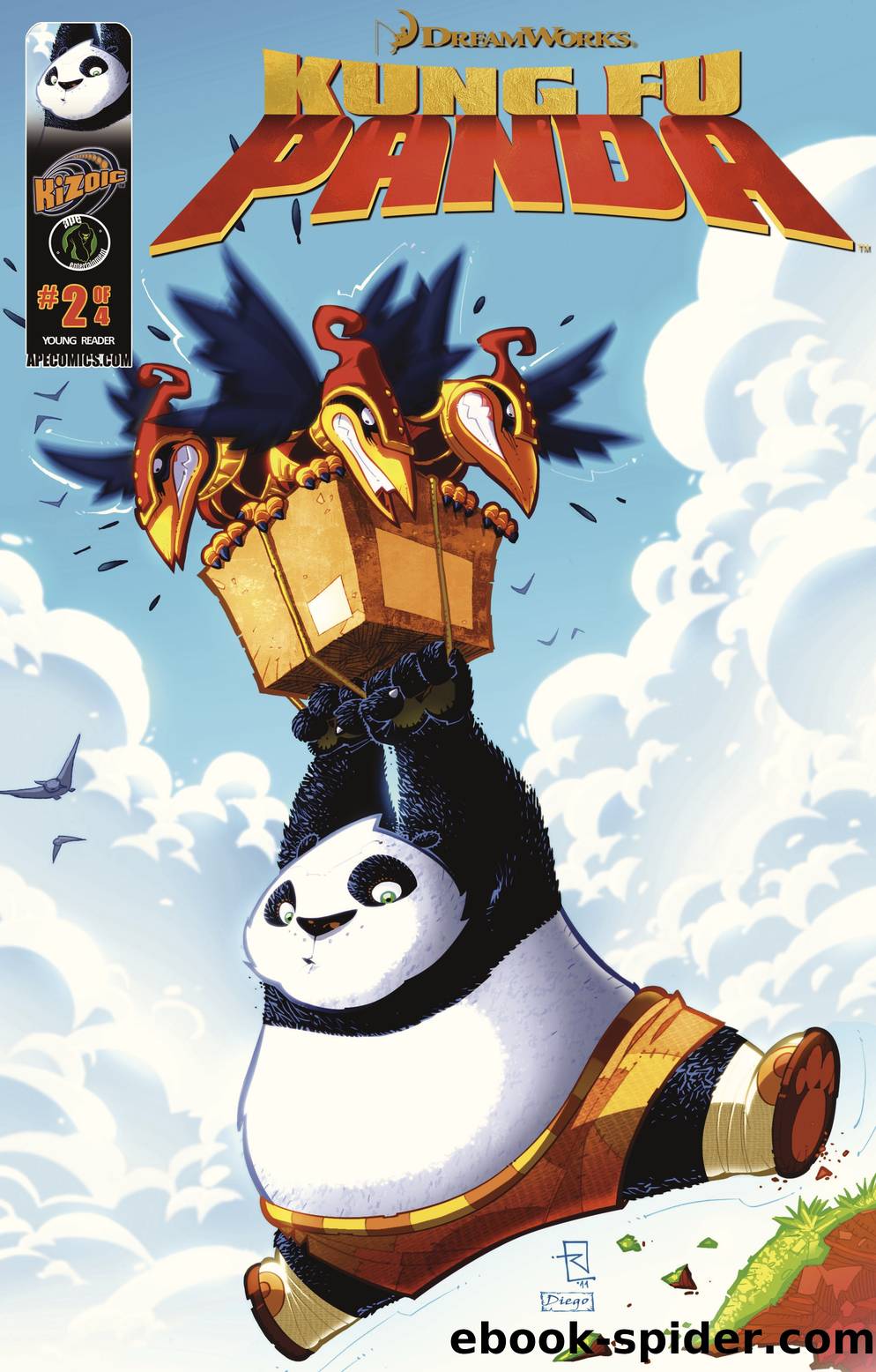 Kung Fu Panda, Volume 1, Issue 2 by Matt Anderson
