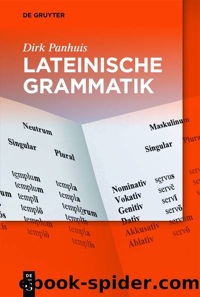 Lateinische Grammatik by Dirk Panhuis