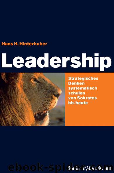 Leadership by Hans H. Hinterhuber