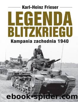 Legenda blitzkriegu by Karl-Heinz Frieser